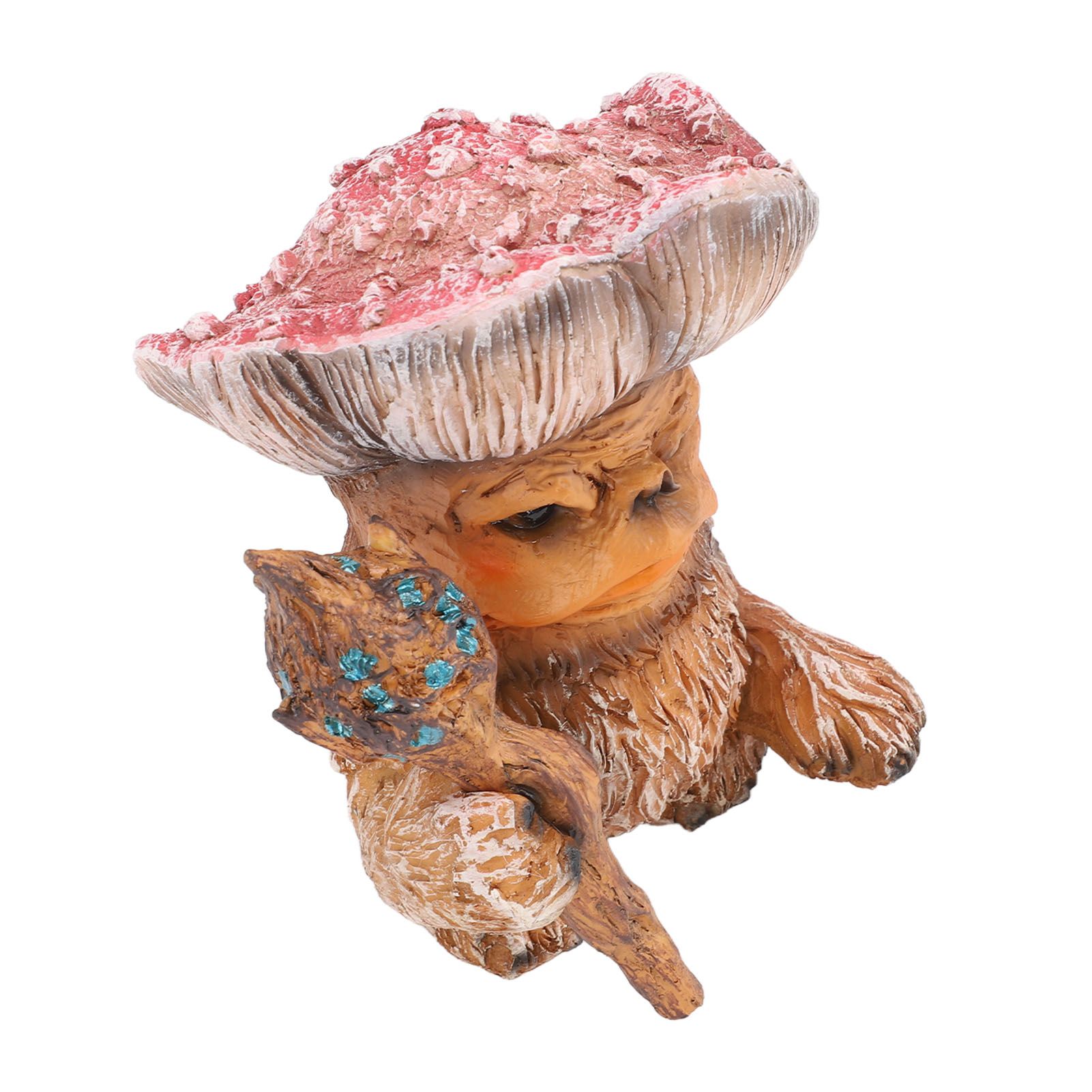 Fairy Mushroom Monster Resin Gothic Style Exquisite Vividly Detailed Outdoor Garden Statue for Lawn Yard Balcony A — image 6