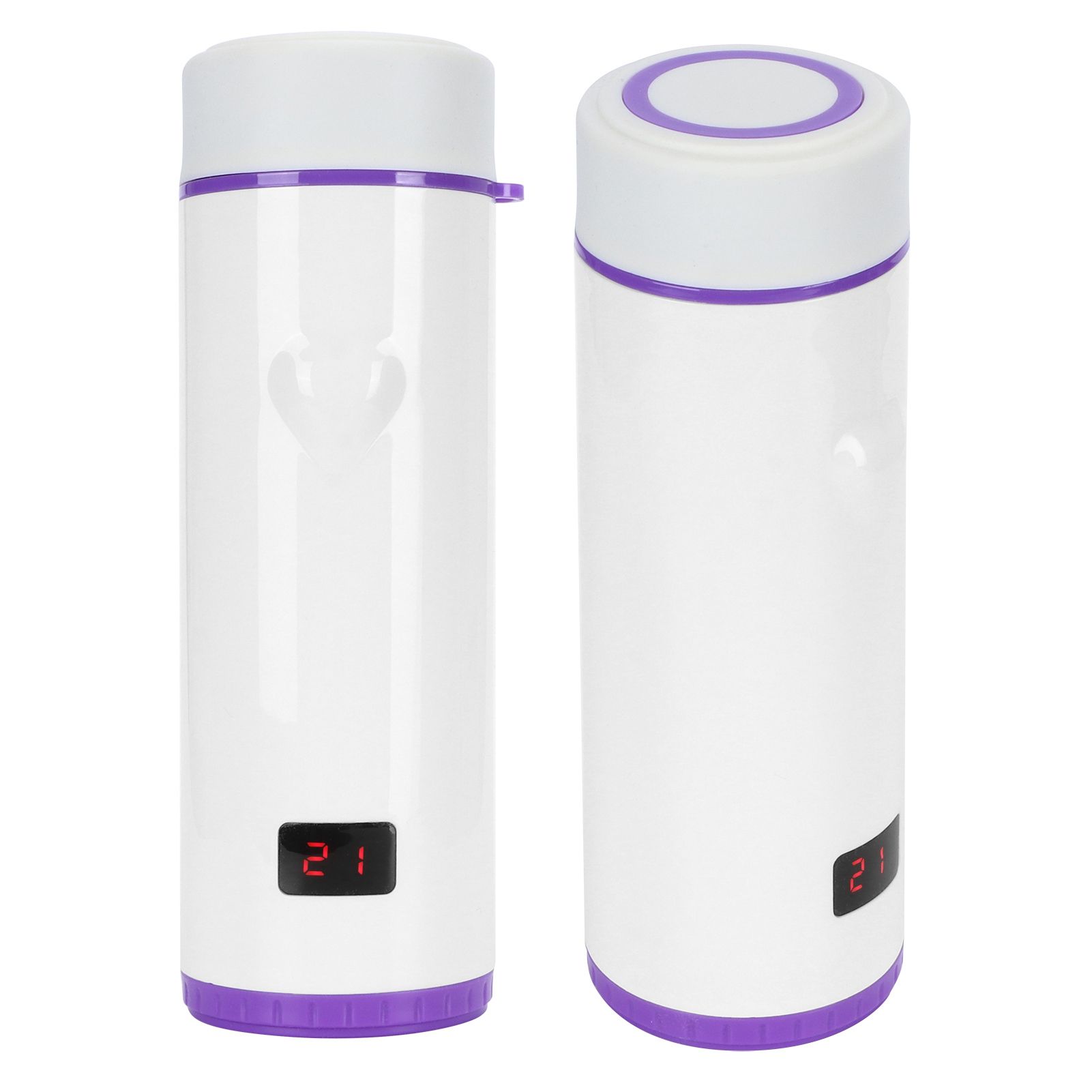 360ml Vacuum Cup LED Intelligent Digital Water Bottle with 3‑Color Temperature DisplayPurple — image 6