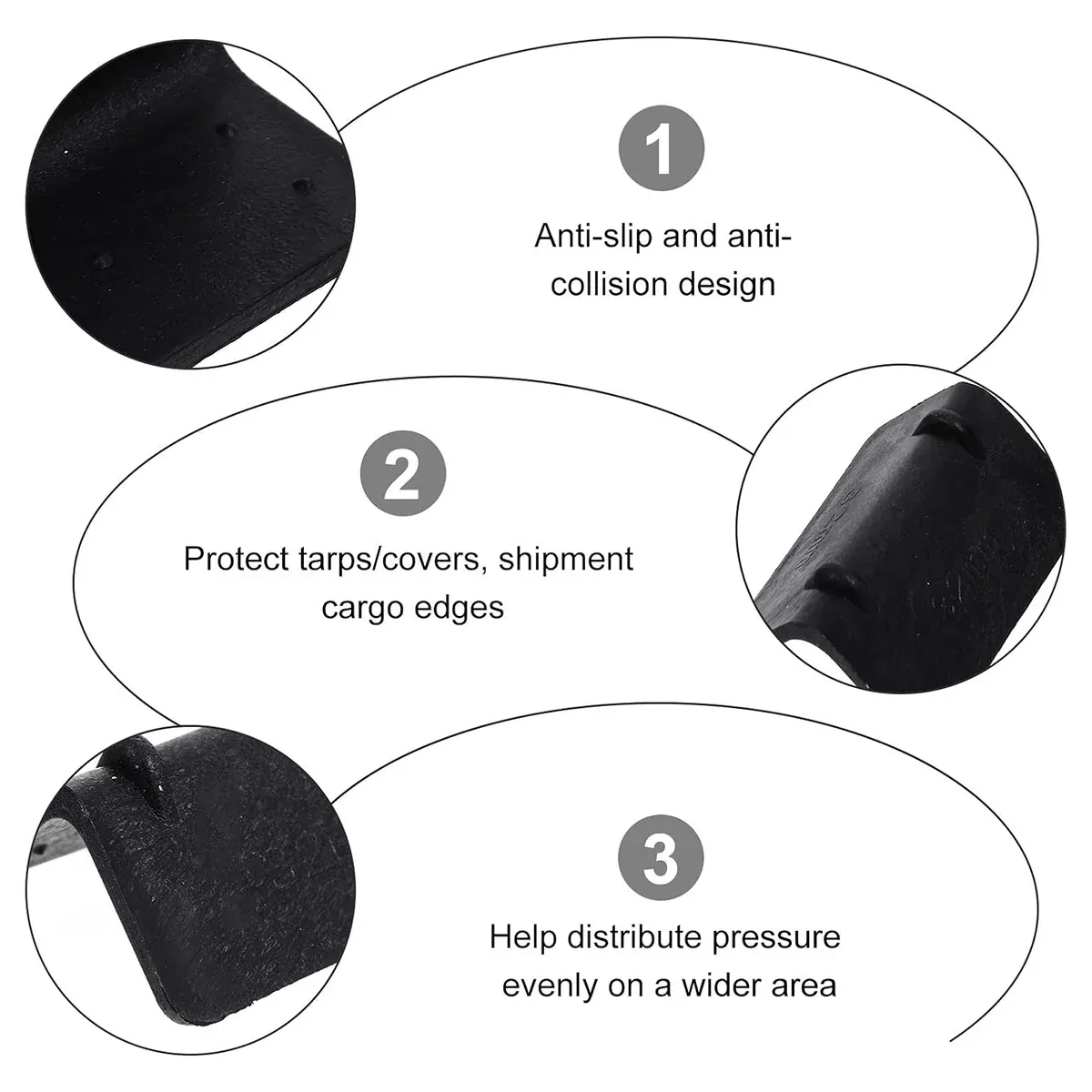 50PCS Thickened L-Shaped Packing Buckle Corner Protectors for Edge Guard Use โ image 4