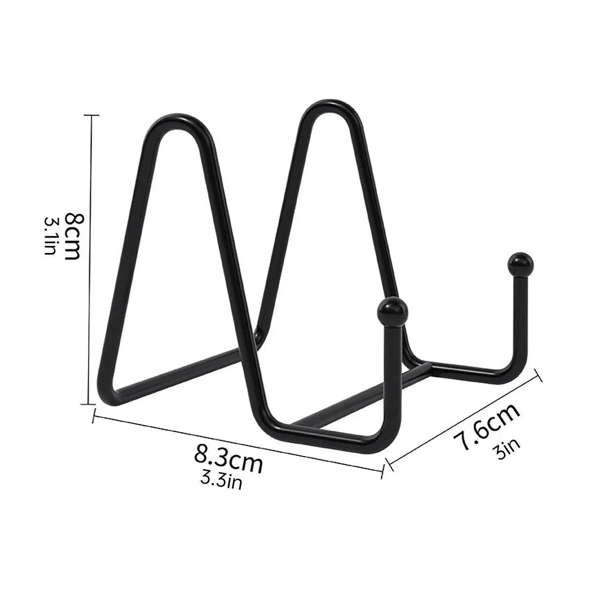 5pcs Plate Photo Frame Display Stand Mobile Phone Holder Base Pendulum Stand β image 3