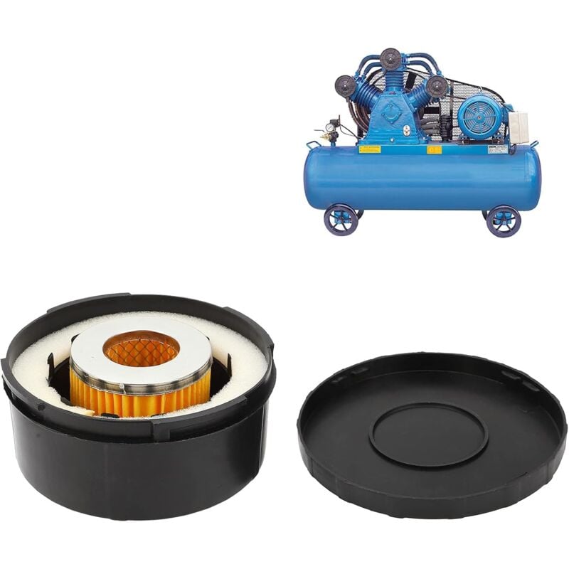 Air Compressor Silencer Filter 3/4 25mm Noise Reducer Compressor Silencer for Screw Compressor Piston Compressor,80 Silencer(25mm,80 Models) — image 4