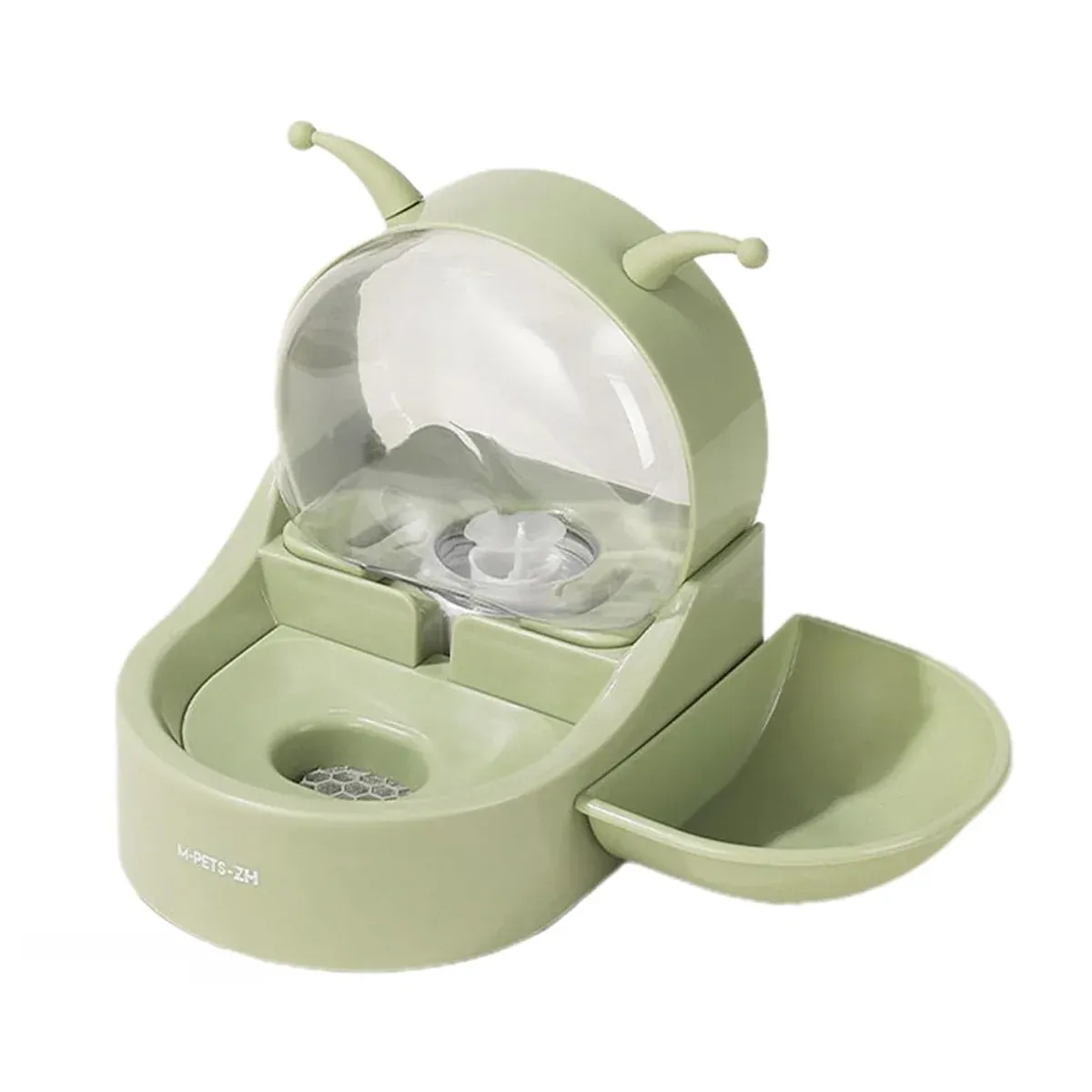2.2L Large Capacity Pet Water Fountain with Food Bowl Auto Circulation Filtered — image 2