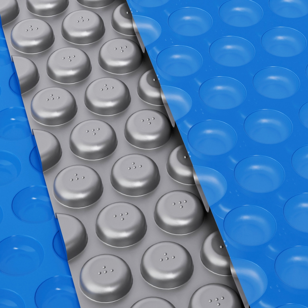 Aqua Buddy Pool Cover 600 Micron 11x6.2m Swimming Pool Solar Blanket Blue Silver โ image 5