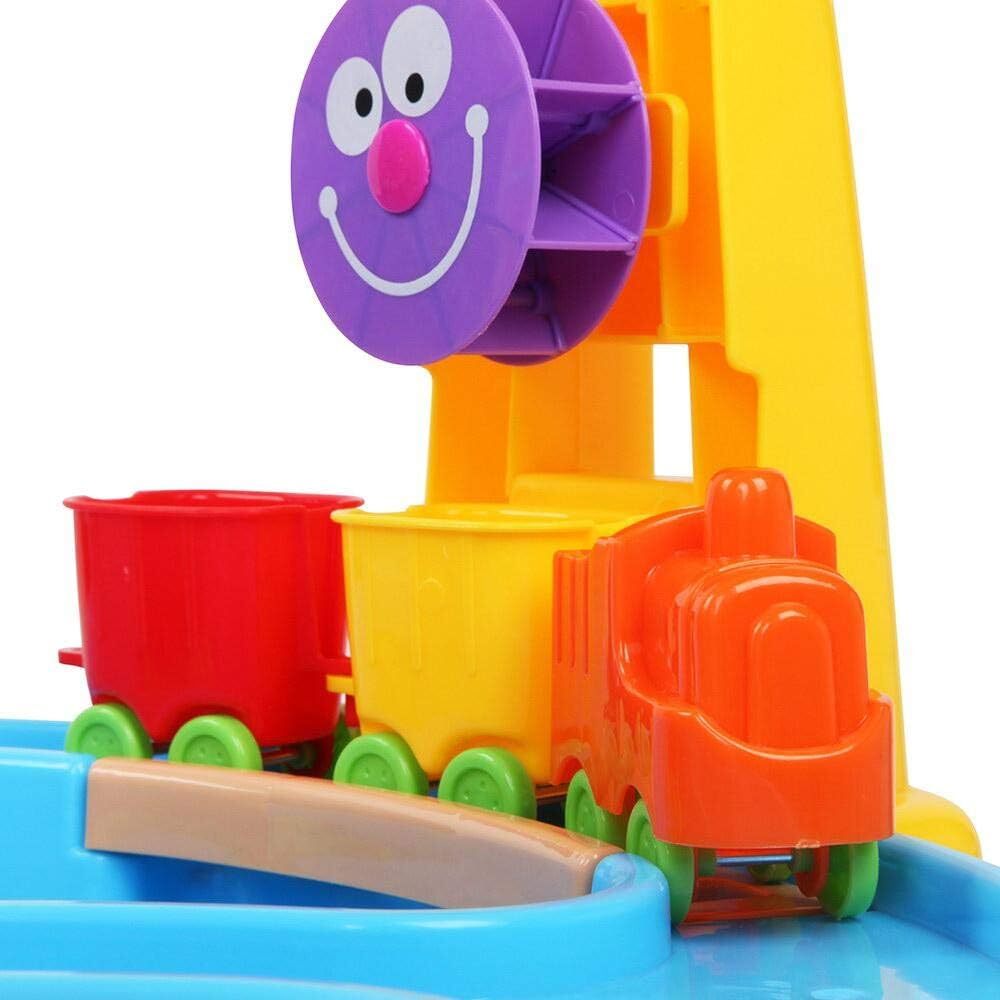 Outdoor Sand and Water Table Toy with Umbrella (28 Pcs Accessories) โ image 5