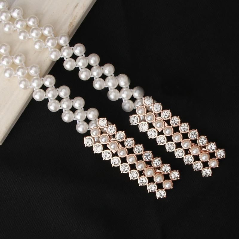 Women's Bead Chain Belt Pearl Waist Chain Dress Decorative Belt Waistband 8C - 8140 — image 6