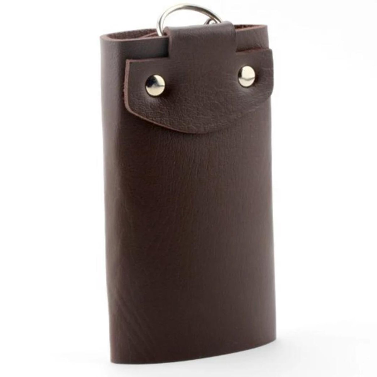 Key holder - Key wallet - Key organizer - Keychain - Leather - Brown — image 4