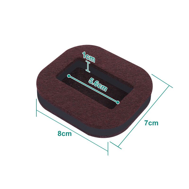 20 Pack Felt Furniture Cups, Anti-Sliding Bottom Caster Pads, Bed Wheel Couch Slide Stopper, Hardwood Floor Protector โ image 4