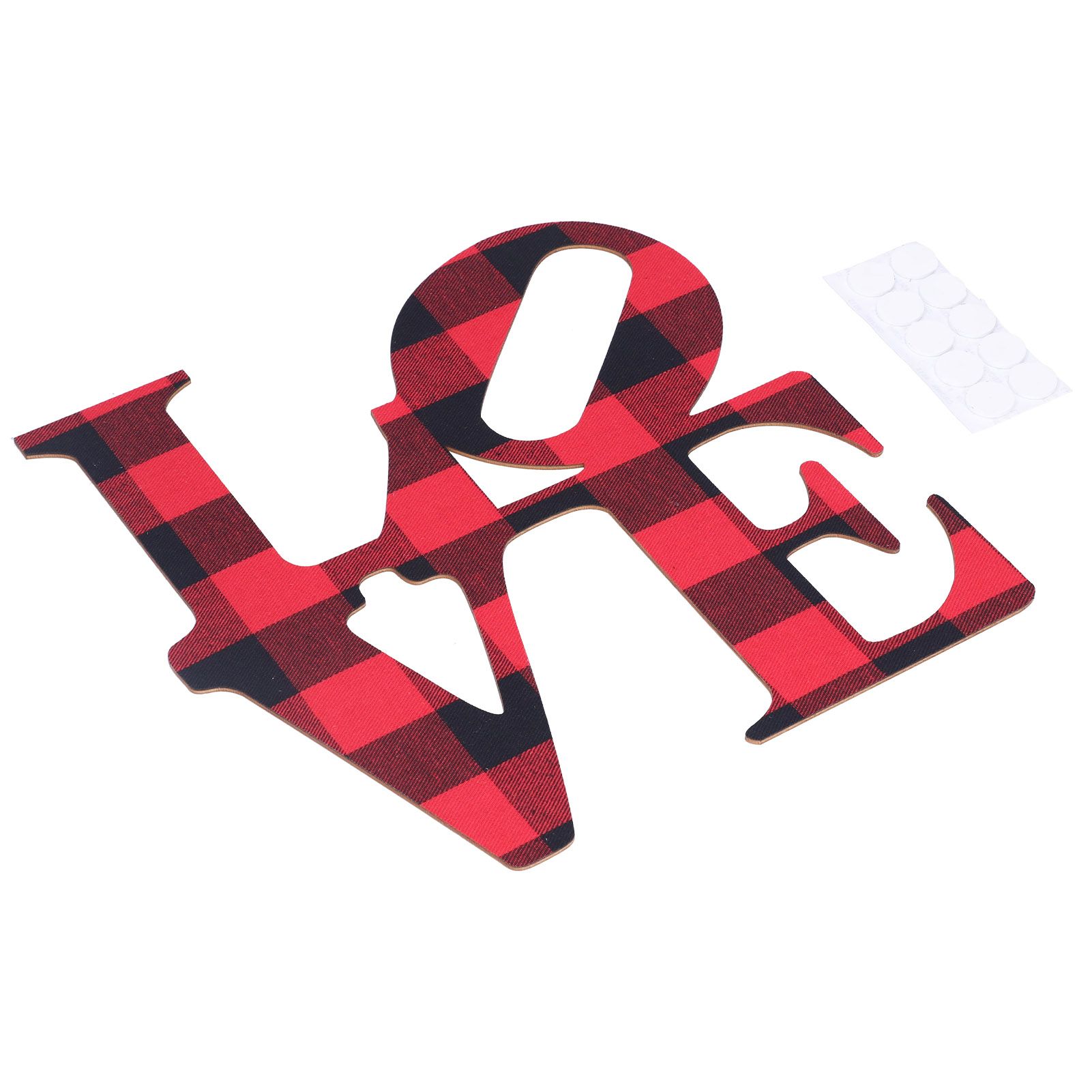 Christmas Wall Decoration Wooden Wall Ornament English Letter Wall Decoration for Home — image 3