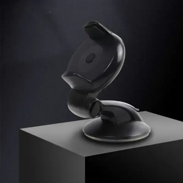 Automatic Smooth Mobile Phone Holder Car Dashboard Smartphone Holder Suction Cup Mobile Phone Holder, Black/Grey Color Options — image 3