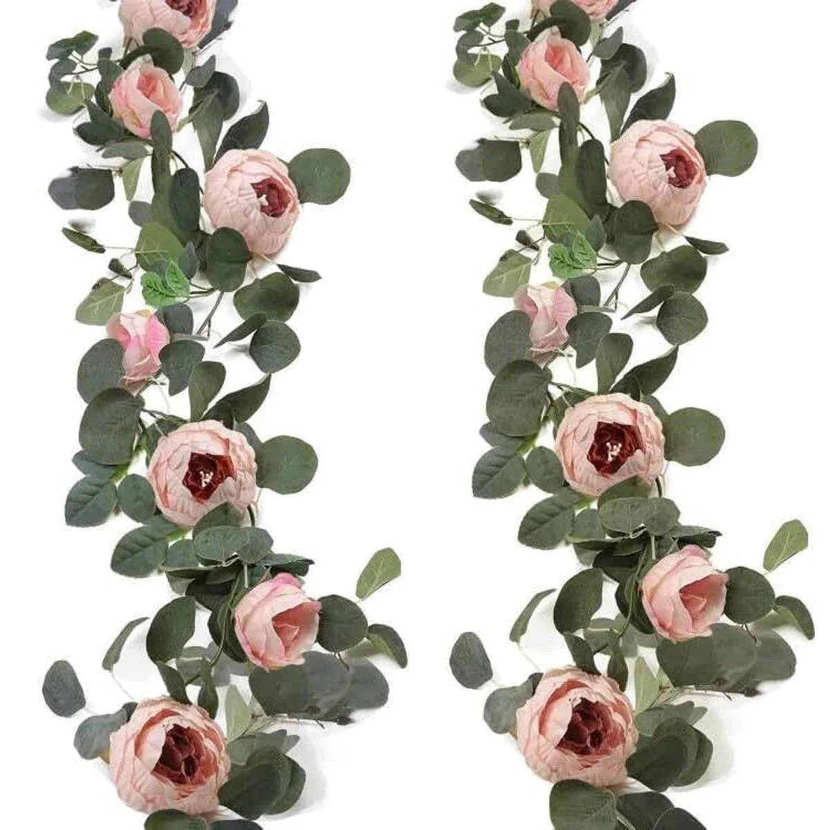 170cm Peony Flower Rattan Fake Flower Vine Artificial Decoration for Home Party — image 2