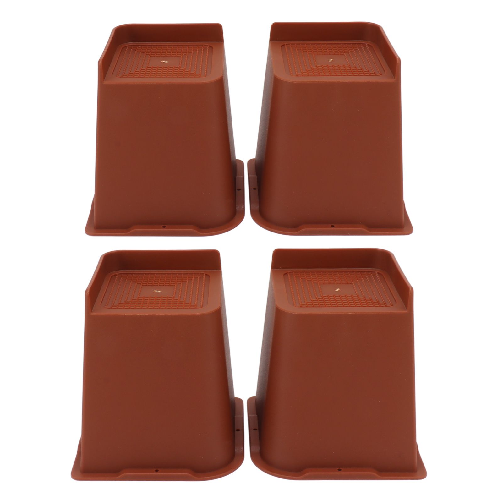 4PCS Heavy Duty Bed Chair Riser L Shaped 6in Anti Slip Furniture Extra Raiser for Bedroom โ image 6