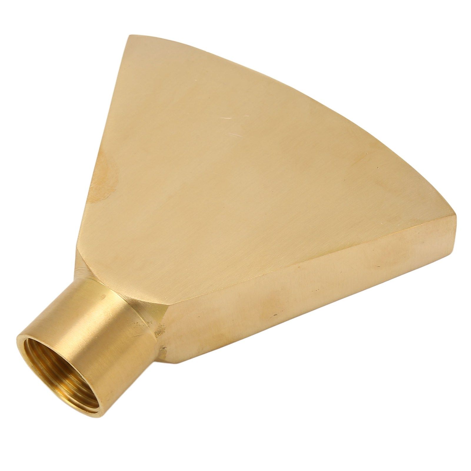 Fan Shaped Fountain Nozzle G1 Inch Brass Flat Head Spray Nozzle Fountain Sprinkler Head for Garden Pool Pond Landscaping โ image 4