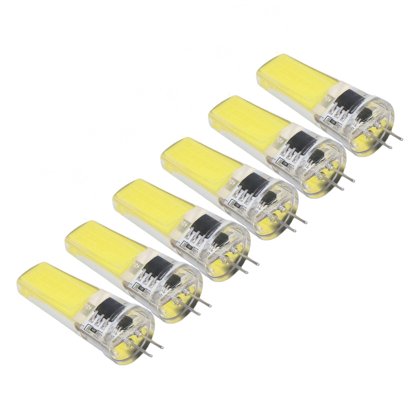 6 Pieces G4 LED Bulbs 9W Dimmable COB Lamp 500LM for Home Ceiling Landscape Chandelier Lamps 6500K White Light โ image 2