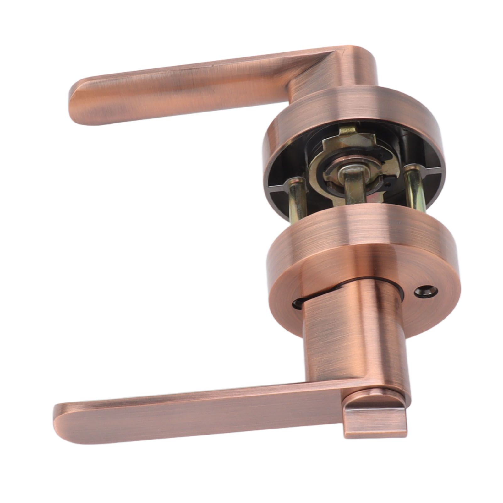 Passage Door Lever Set Aluminum Alloy Simple Modern Door Entry Lever Lock for Hallway Closet — image 3