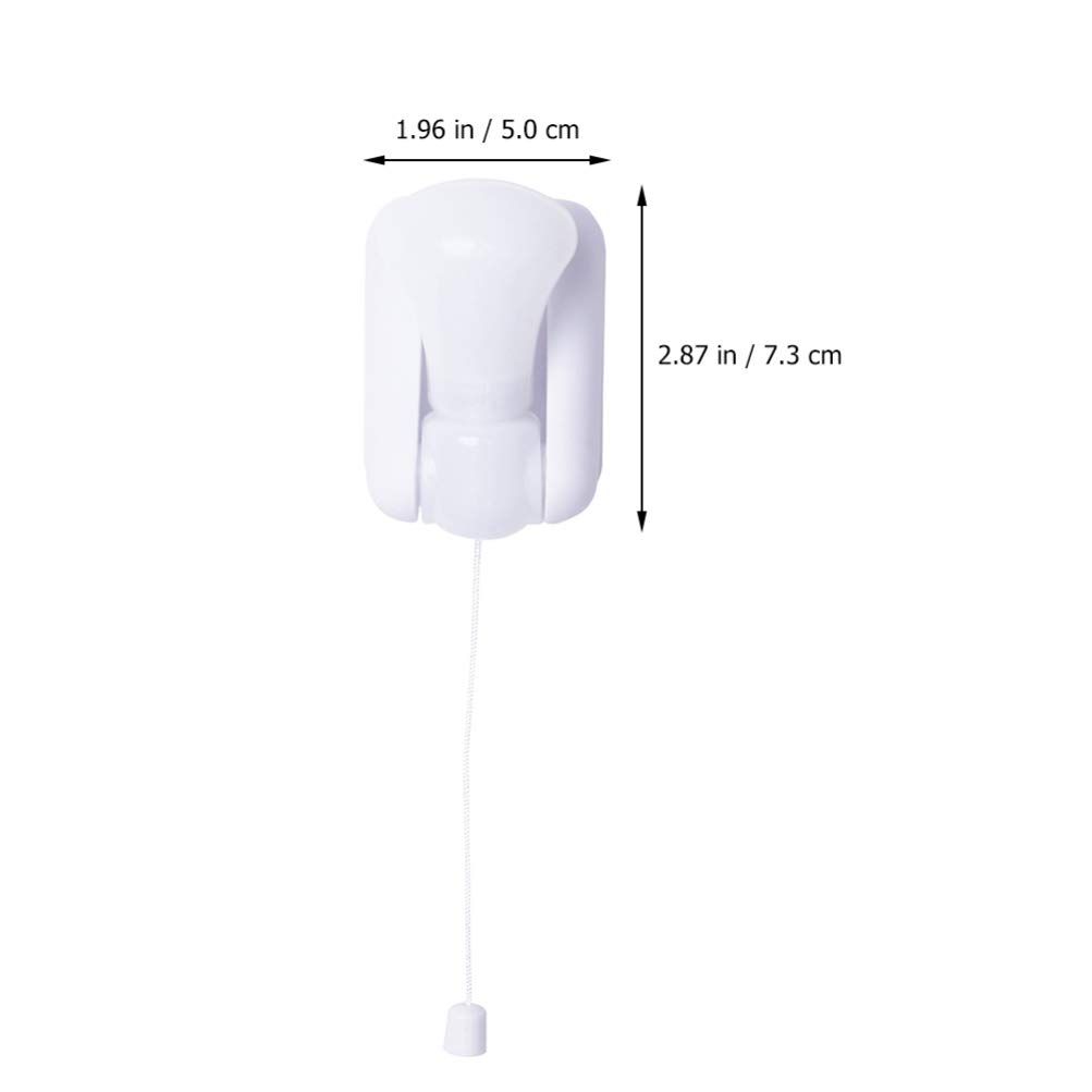 Portable Pull Wall Light Lamp Battery Powered LED Closet Light with Pull Chain 2W Pull Chain Indoor Cord Light Bulb Fixture Self — image 5