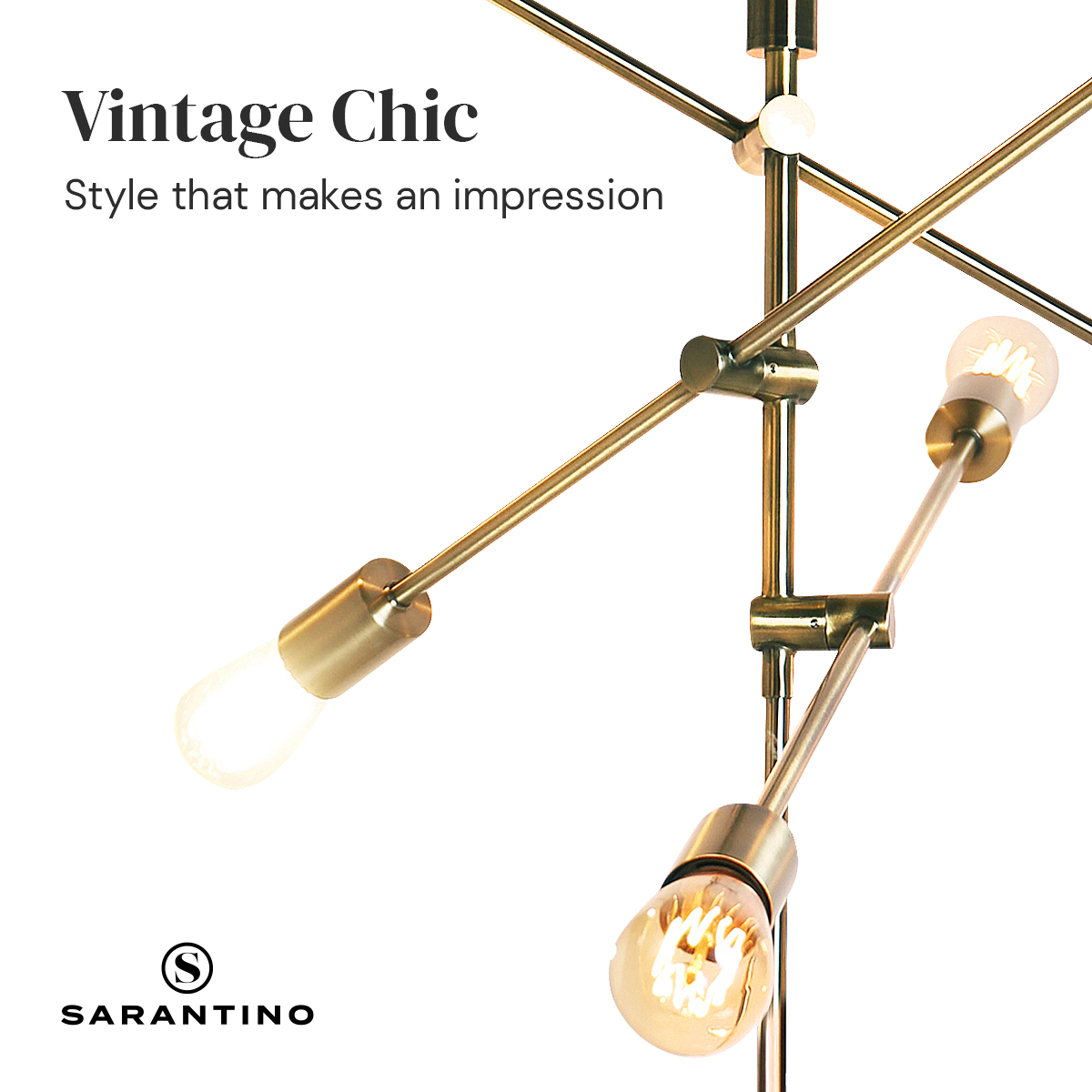 Sarantino 6-Light Metal Sputnik Floor Lamp — image 5