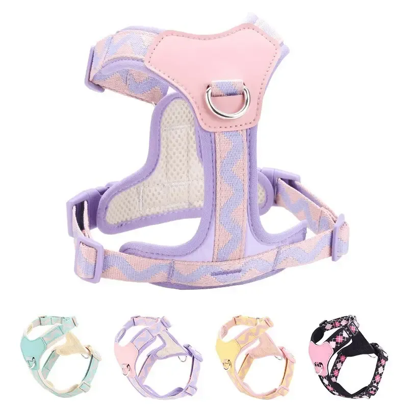 Y-Shaped Anti-Pull Pet Harness + Leash Set: Breathable Mesh, Adjustable, No Neck Choking, Makes Walking Easier โ image 3