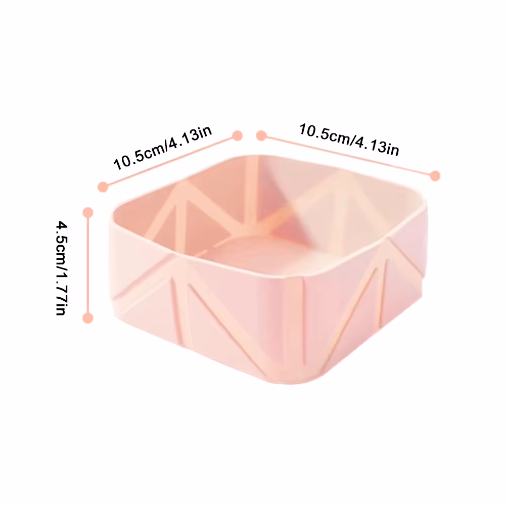 2-Pack Green Portable Silicone Pet Travel Bowl - Foldable Outdoor Water & Food Dish for Dogs & Cats - Eco-Friendly, Lightweight & Durable with Aluminum β image 6