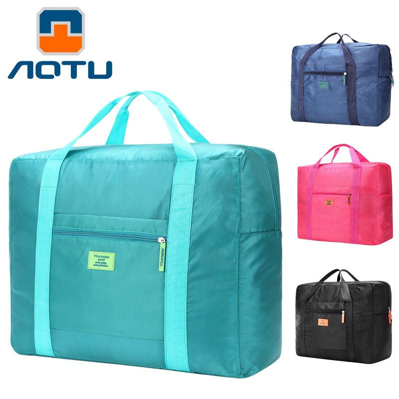 Travel Storage Bag Concave Nylon AT6912 Navy blue โ image 3