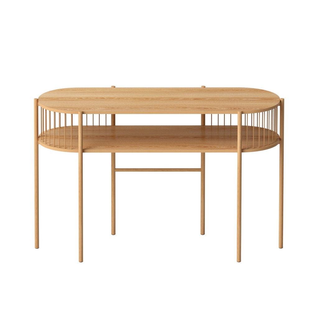 Artiss Console Table 124CM Pine — image 3