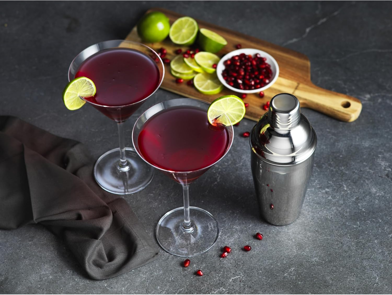 Gourmet 16oz Stainless Steel Cocktail Shaker with 1oz Jigger Cap, Bar Tool with Built-in Strainer, Freezer Safe Drink Mixer, Professional Shaker for Cocktails β image 5