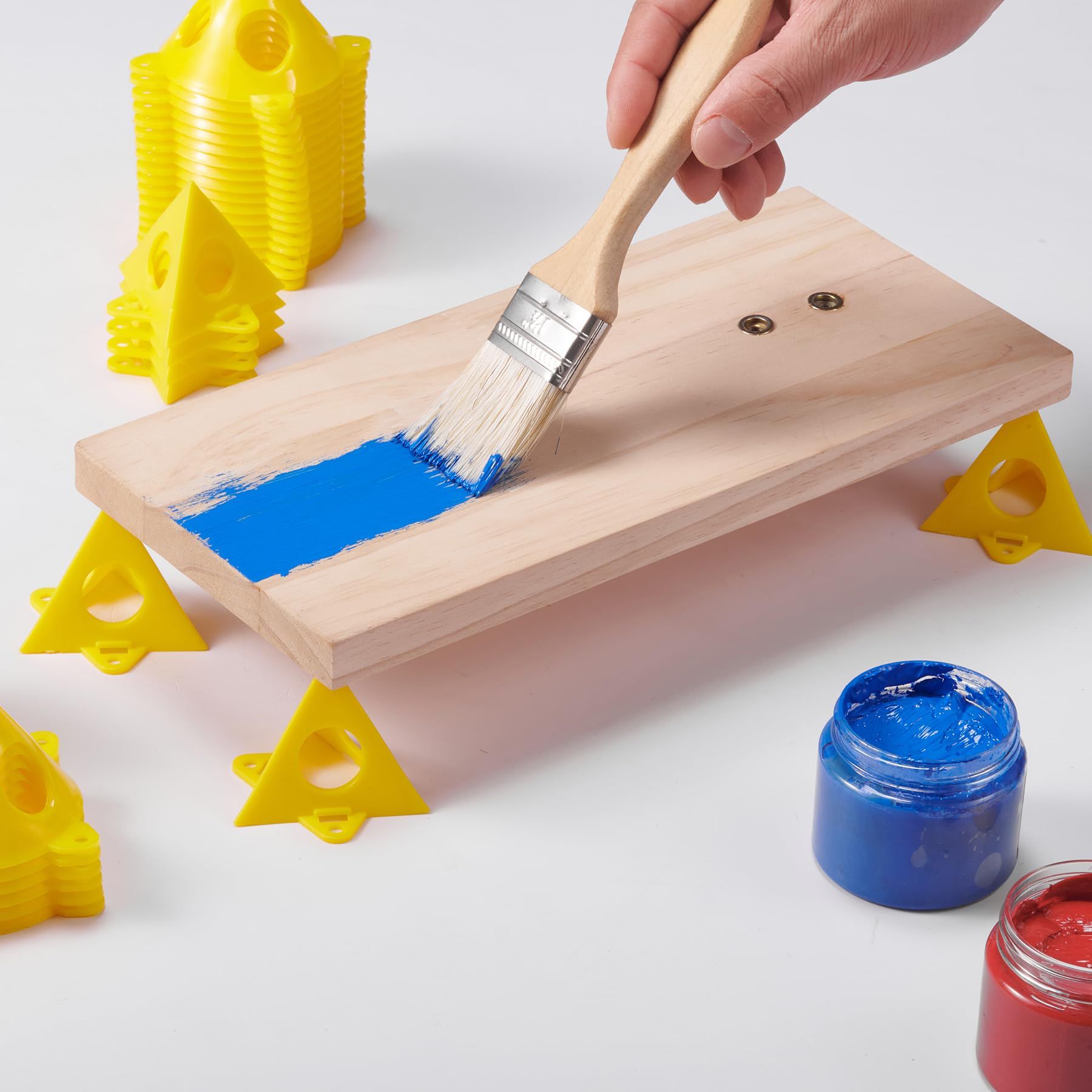 Mini Cone Paint Stands for Canvas and Door Risers Support, Paint Pouring Suppliers, Cabinet Paint for Painter Elevated โ image 4