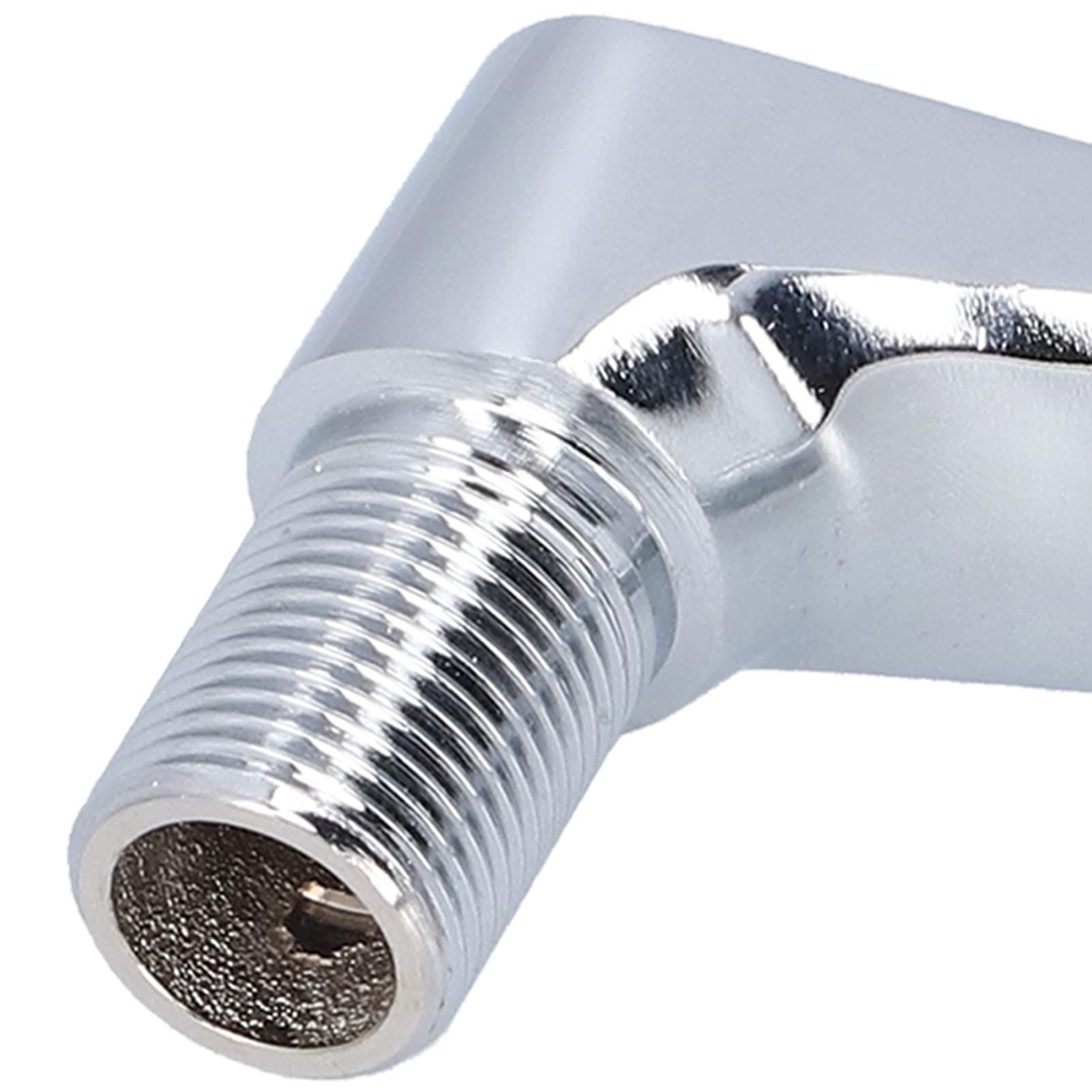 2pcsThread Claw Foot Bathtub Adapter, Brass Shower Mixer Faucet Swing Arm Adapter Cold Hot Water Pipe Fixed Accessory for Bathroom — image 5