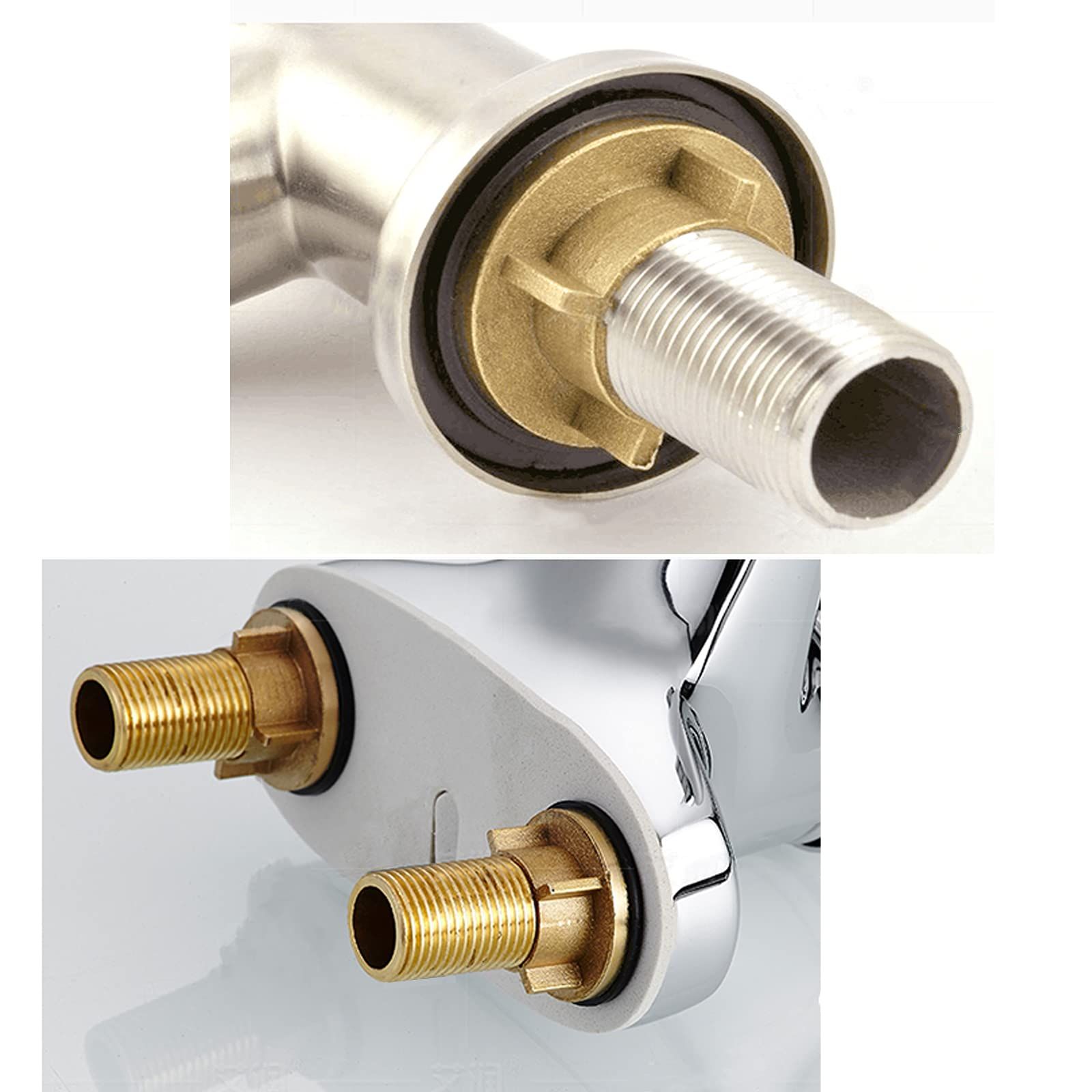 2pcs,G1/2-inch faucet lock nut — image 2