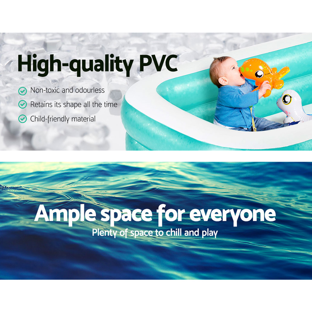 Bestway Kids Pool 200x146x48cm Inflatable Above Ground Swimming Pools 450L — image 5