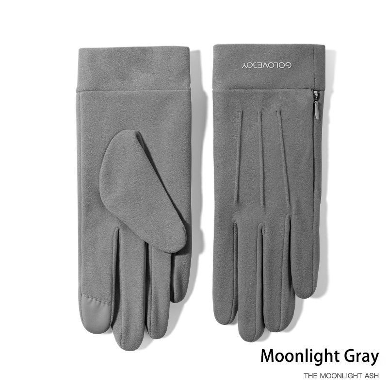 Ladies Winter Warm Cashmere Gloves DY36 Dai Yue Black โ image 2