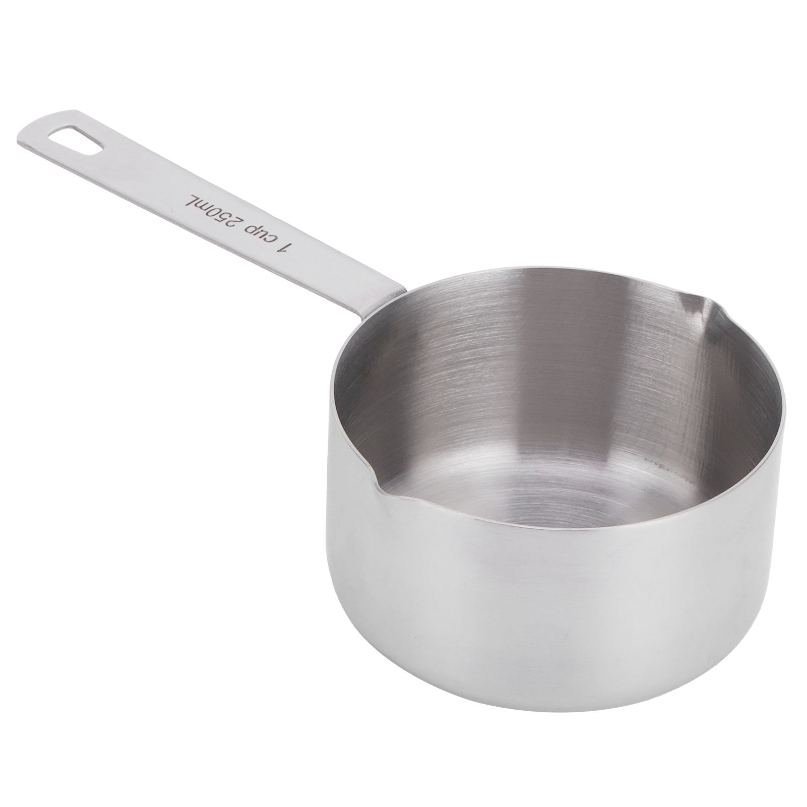 Baking Measuring Spoon 304 Stainless Steel Measuring Cup Scoop with Scales Kitchen Supplies1cup250ml — image 6