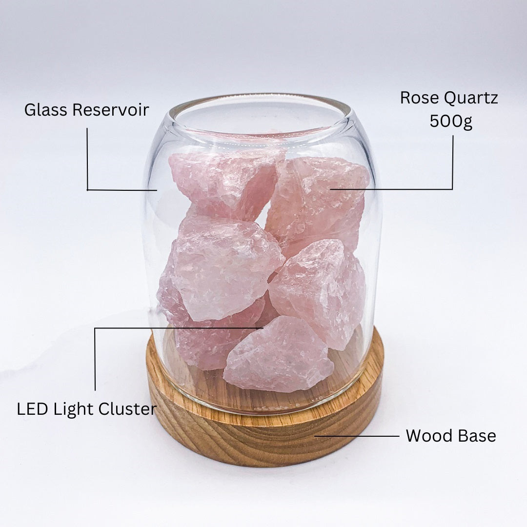 Aurora Crystal Diffuser - Rose Quartz โ image 4