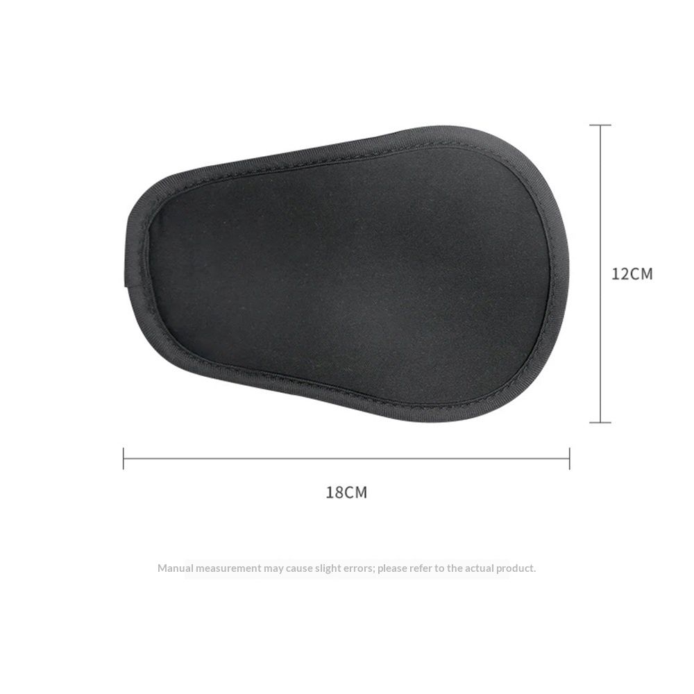 two sets 3 Pieces Shoulder Crotch Pad Compatible with Car Seat Stroller High Chair, Harness & Strap Comfort Cushion (black) — image 5