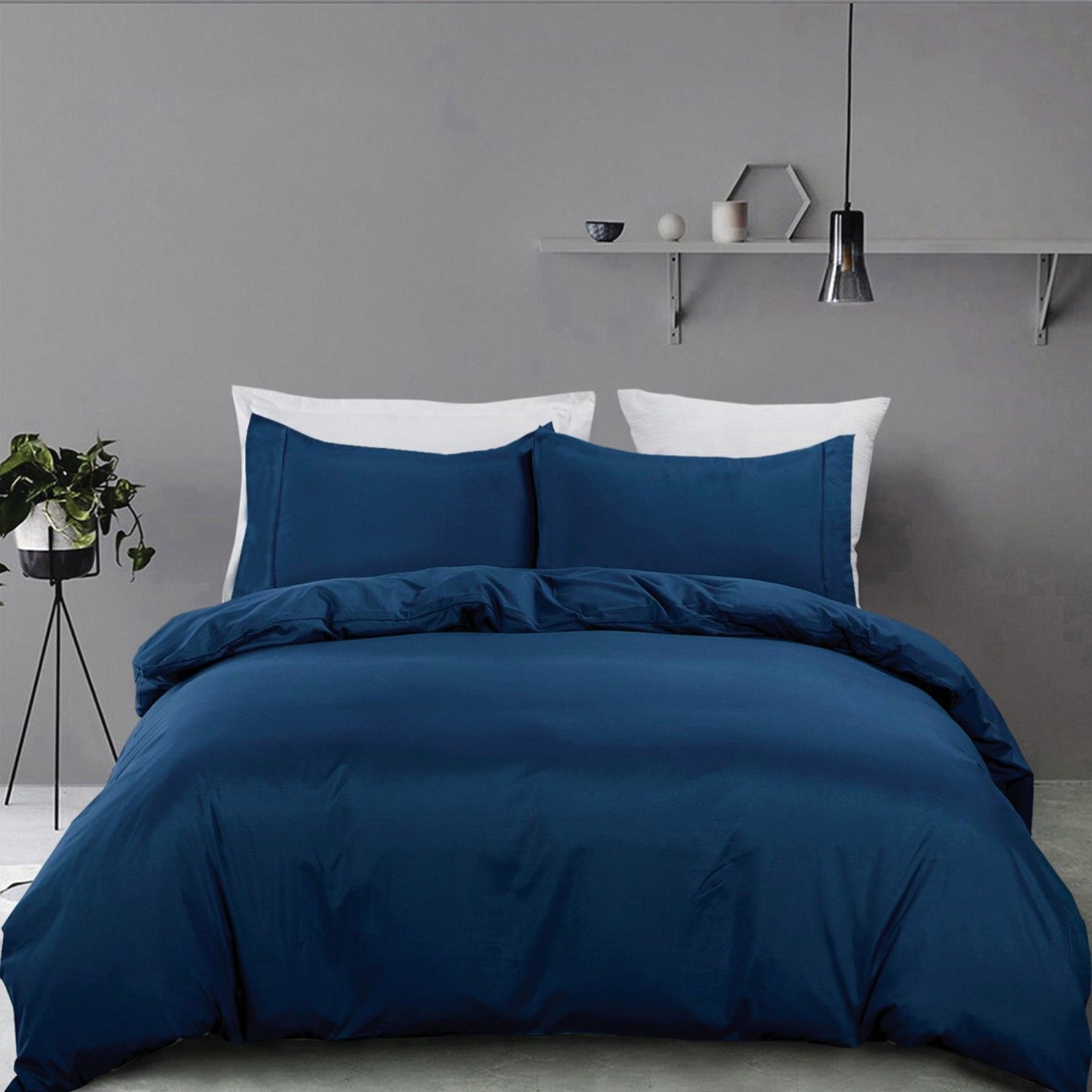 3 Piece Hotel Soft Microfiber Quilt Cover Set-2000TC Duvet/Donna Cover Set & Pillowcases -1 Quilt Cover Zipper Closure & 1 x Pillowcases-Breathable Bedding — image 6