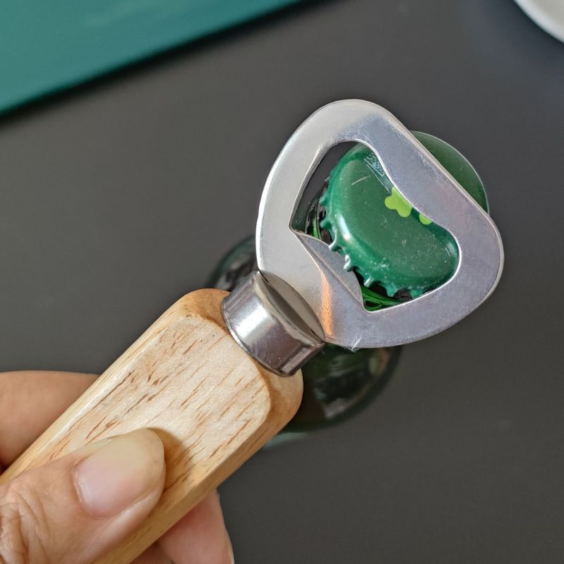Wooden Handle Bottle Openers,Alloy Bottle Opener are Wldely Used for Party, Daily Life, Travel and Good Gifts for Festivals โ image 3