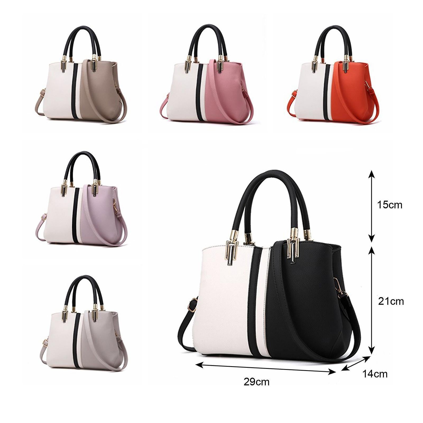 Women's PU Leather Tote Bag Large Capacity Waterproof Handbag โ image 2