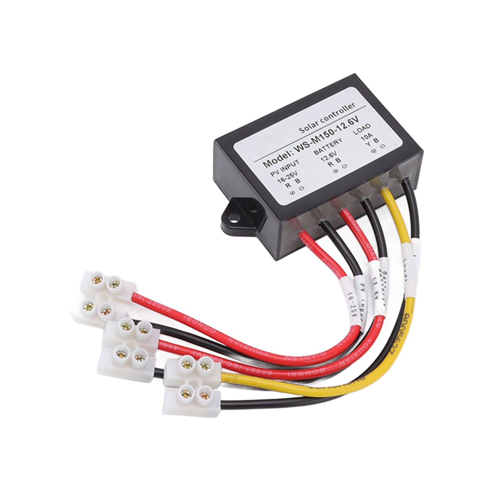 MPPT Solar Controller 150W 10 12V Anti Backflow 24 Hours Load Output Solar Charge Controller for Light E Bike Panel WS M150 12.6V Normally Open โ image 4