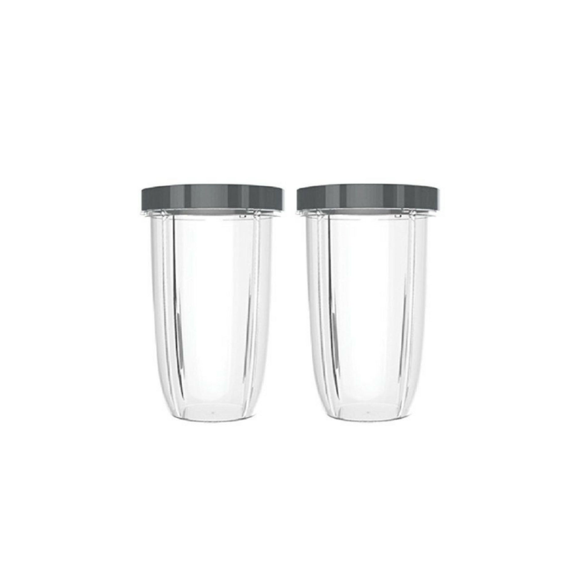 For Nutribullet 2 Tall Cups + 2 Stay Fresh Lid For Nutri 600 and 900 Models โ image 2