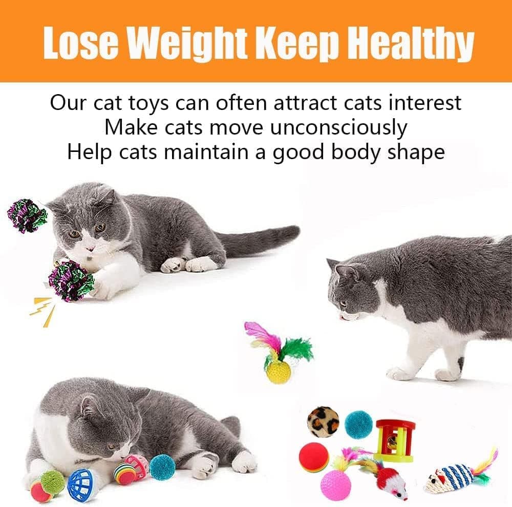 21 Piece Cat Toys for Kittens and Cats — image 6