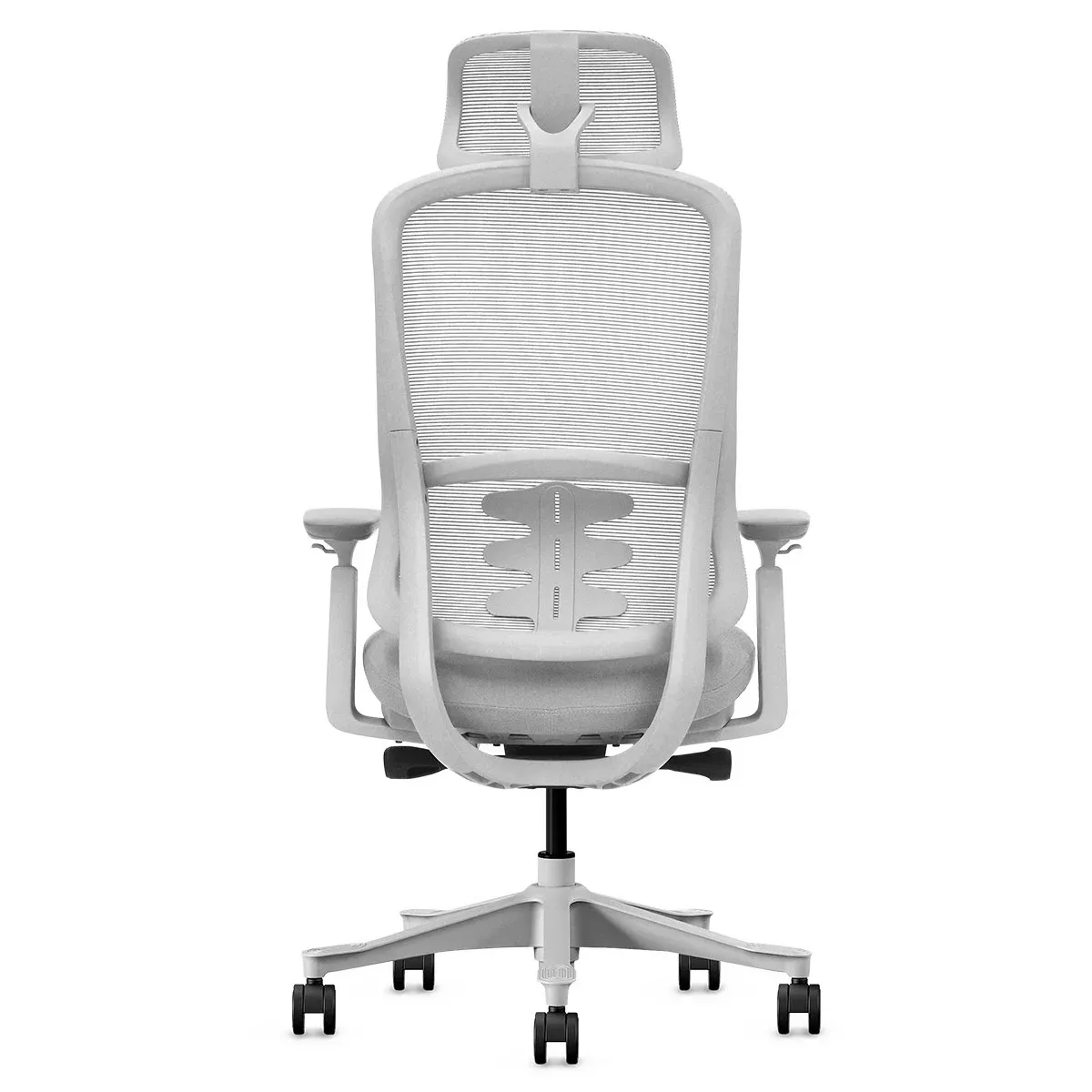 Lifespan Fitness DM8 Ergonomic Office Desk Chair (White/Grey) — image 6