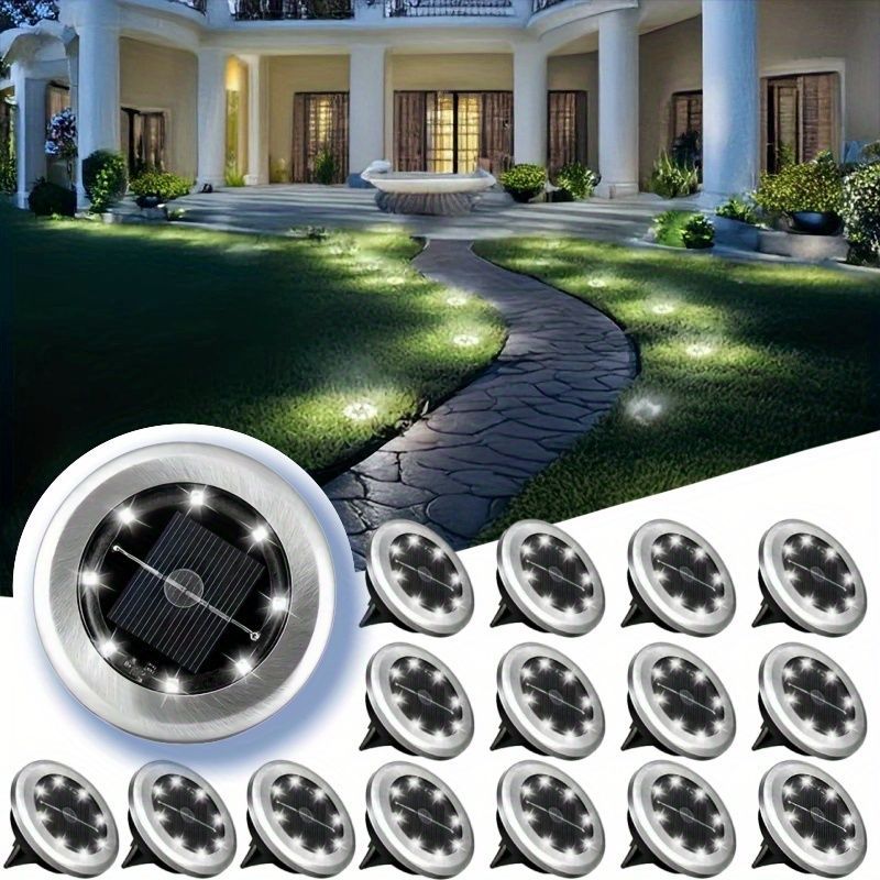 solar ground disk lights — image 4