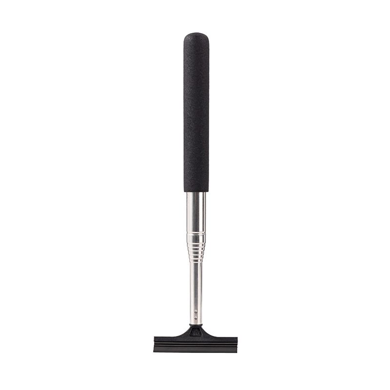 Telescopic Squeegee for Auto Glass, Portable Water Cleaner with Retractable Long Rod, Mini Automotive Cleaning Tool