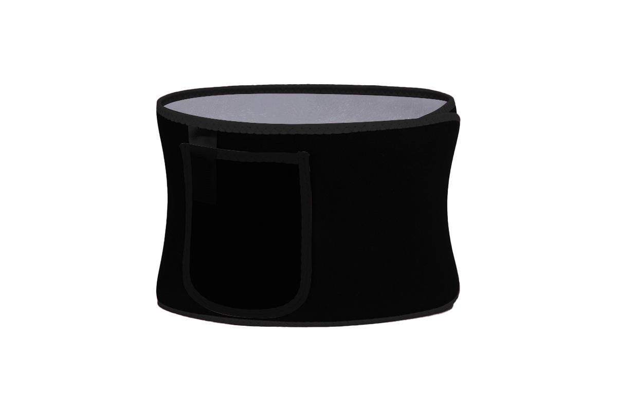 Women Waist Trainer Sweat Band Sport Waist Shaper Belt -Black โ image 2
