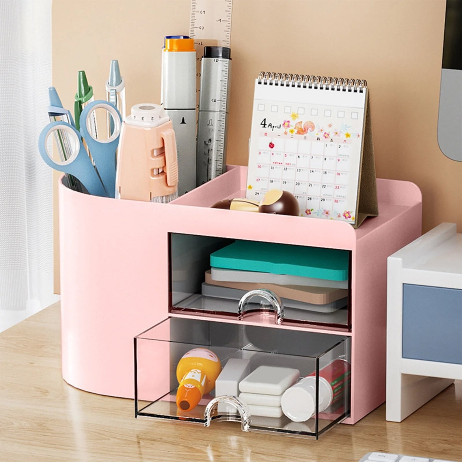 Rectangular Empty torage Box, Plastic Pencil Case, Clear Storage Container for Pencil,Crayon,Sticker,Cosmetics, 1 Pcs, 5.24x2.44x0.98 7.08" x 3.74" x 4.13" โ image 5