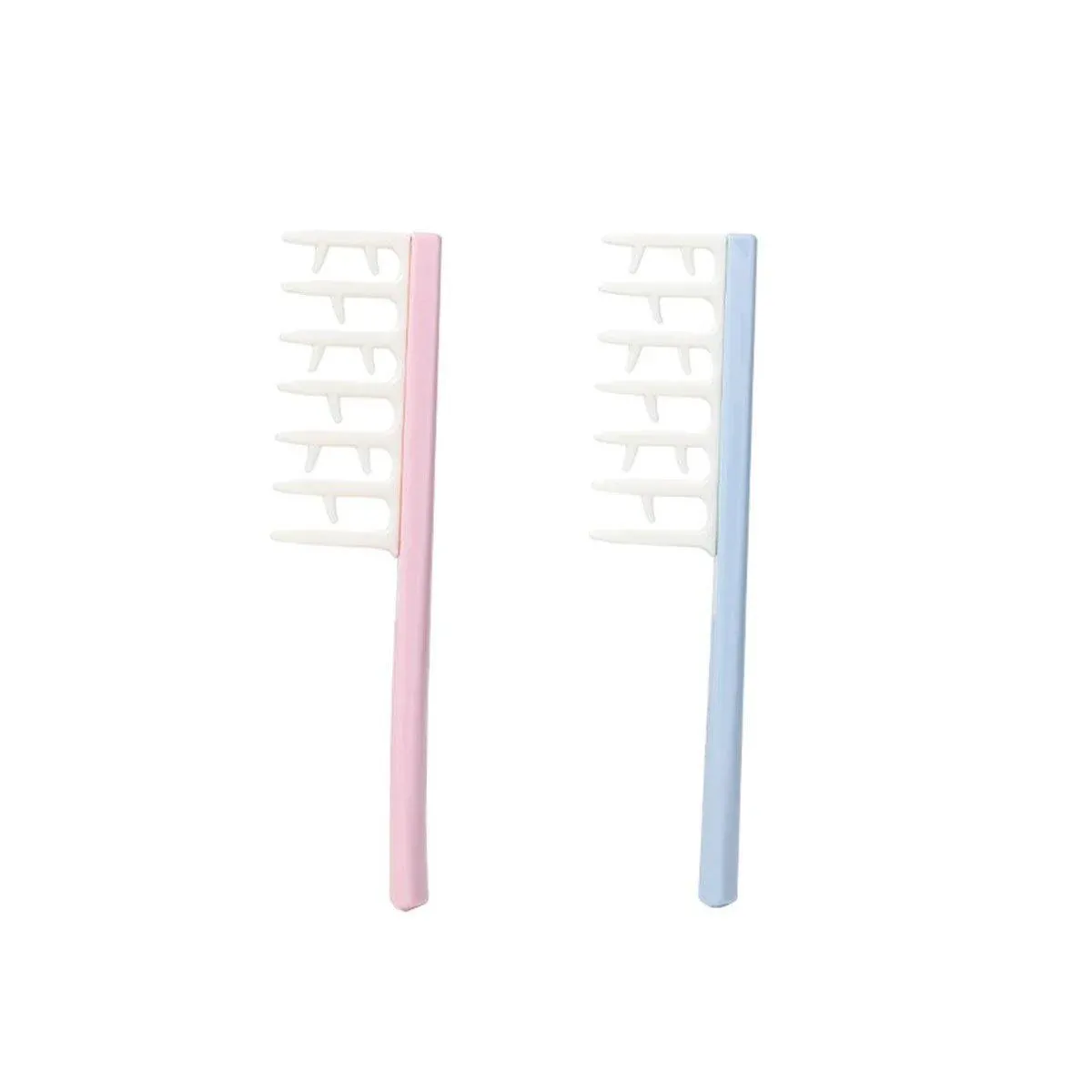 Hair Root Fluffy Comb Single Set Wide Tooth Massage Styling Comb for Volume - Pink โ image 3