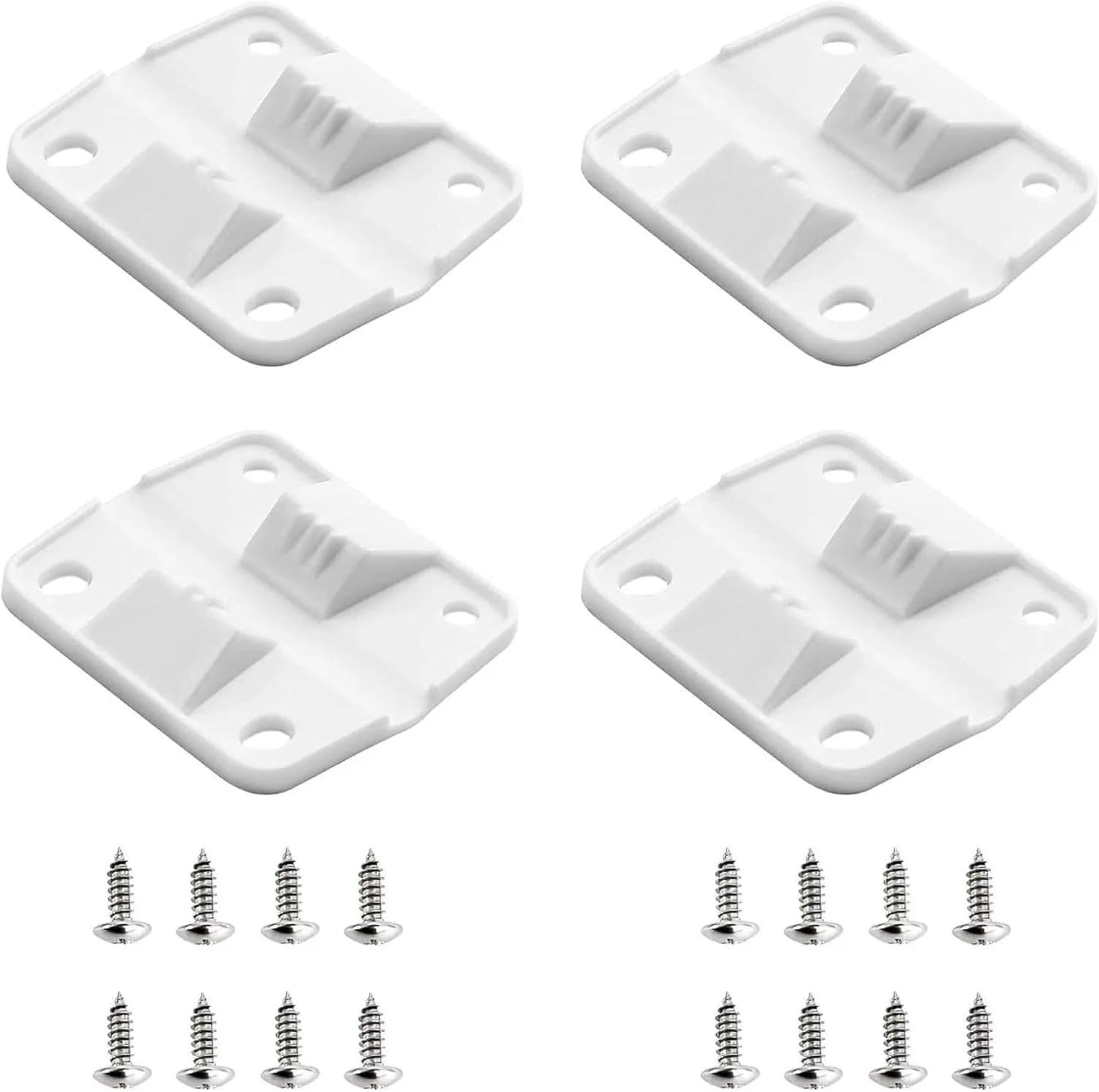 Cooler Plastic Hinges Replacement for Coleman Coolers - Replacement Hinges for Coleman Xtreme Coolers, Rubbermaid Parts Ice Chest- 4 Pack