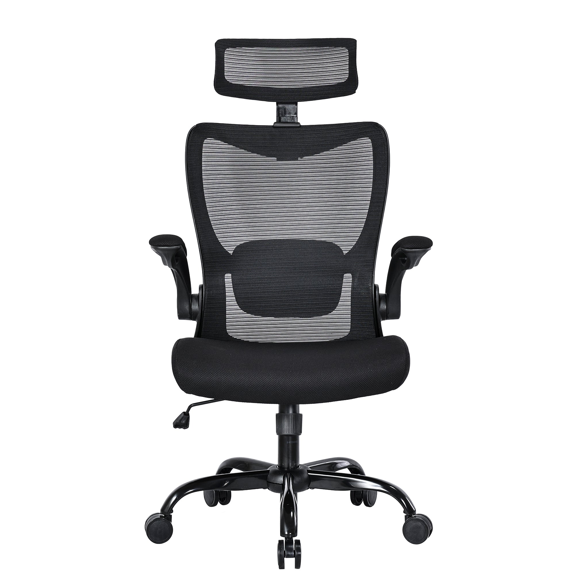 MONA Ergonomic High Back Flipped Armrest Task Chair In Black — image 2