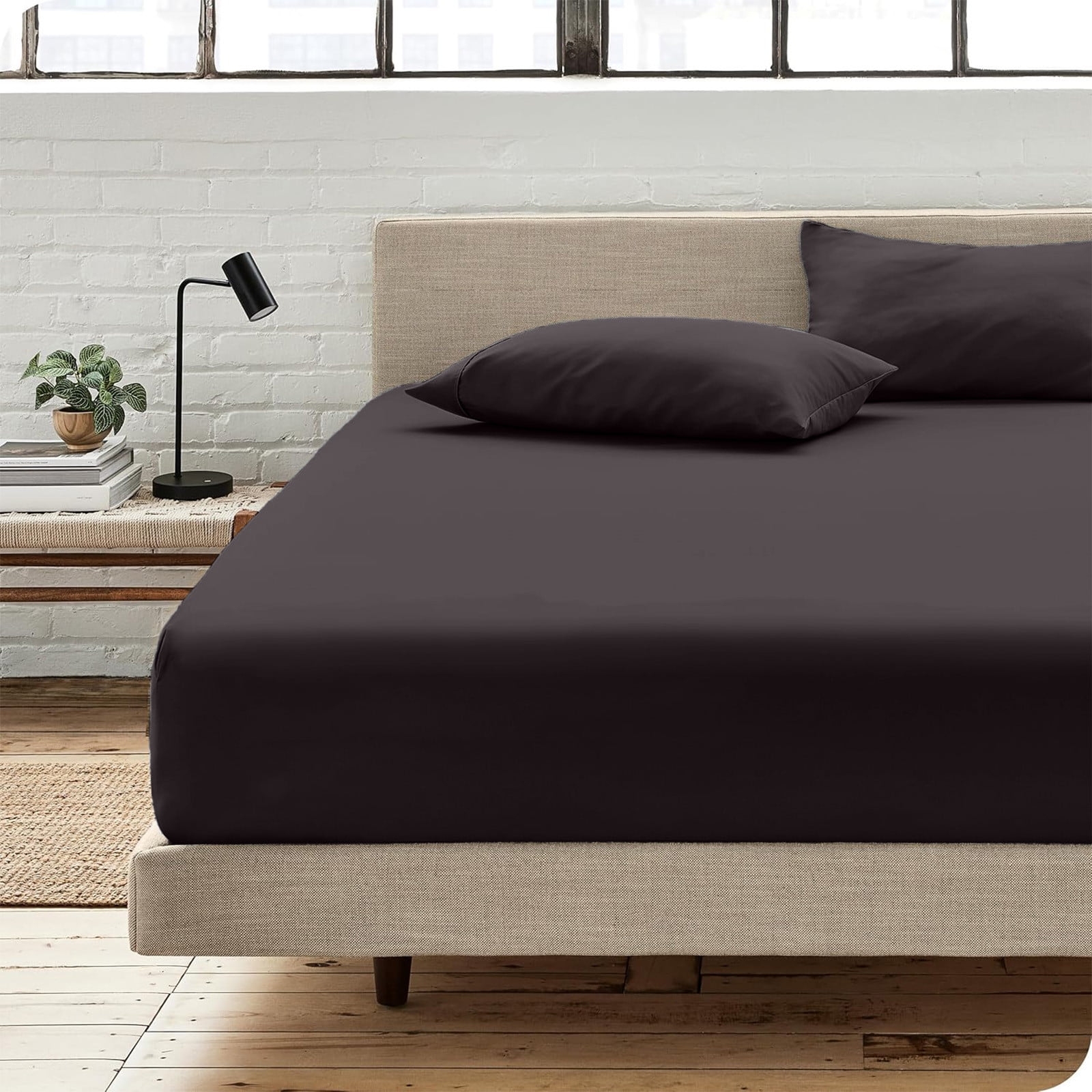 /u200b/u200bNon-Sliping Bedding Twin Fitted Sheet,Soft Elastic Fiber Bed Sheets With Deep Pocket,Machines Washable,Shrinkage And Fade Resistants 140 × 200 × — image 5