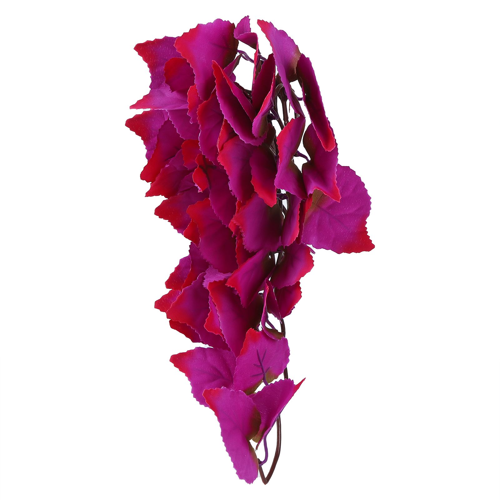 Artificial Reptile Plants Lifelike Plastic Plant Hanging Leaves Decoration with Suction Cup for Reptiles Terrarium Fish TankT-1034J1 โ image 3