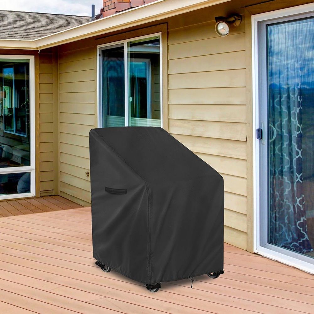 Cover,Outdoor Waterproof Dustproof Rolling Covers, Fits Walkers for Seniors with Wheels and Seat(Cover Only,Black) โ image 3